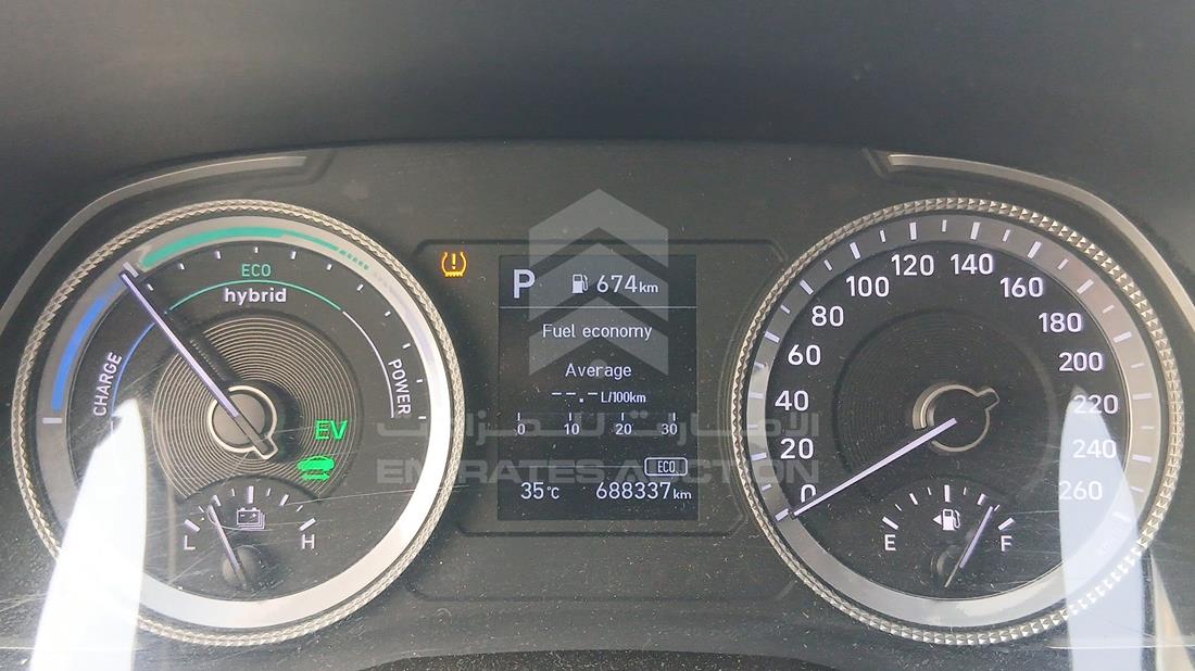 2021 Hyundai Sonata Hybrid — Odometer Reading — Photo 2