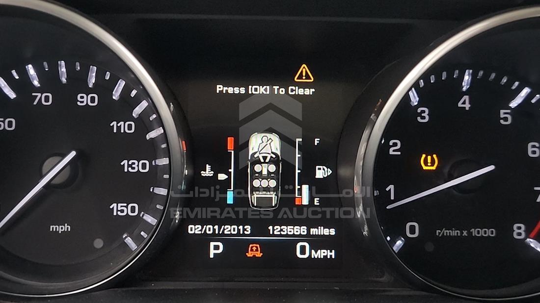 2014 Range Rover Sport — Odometer Reading — Photo 2