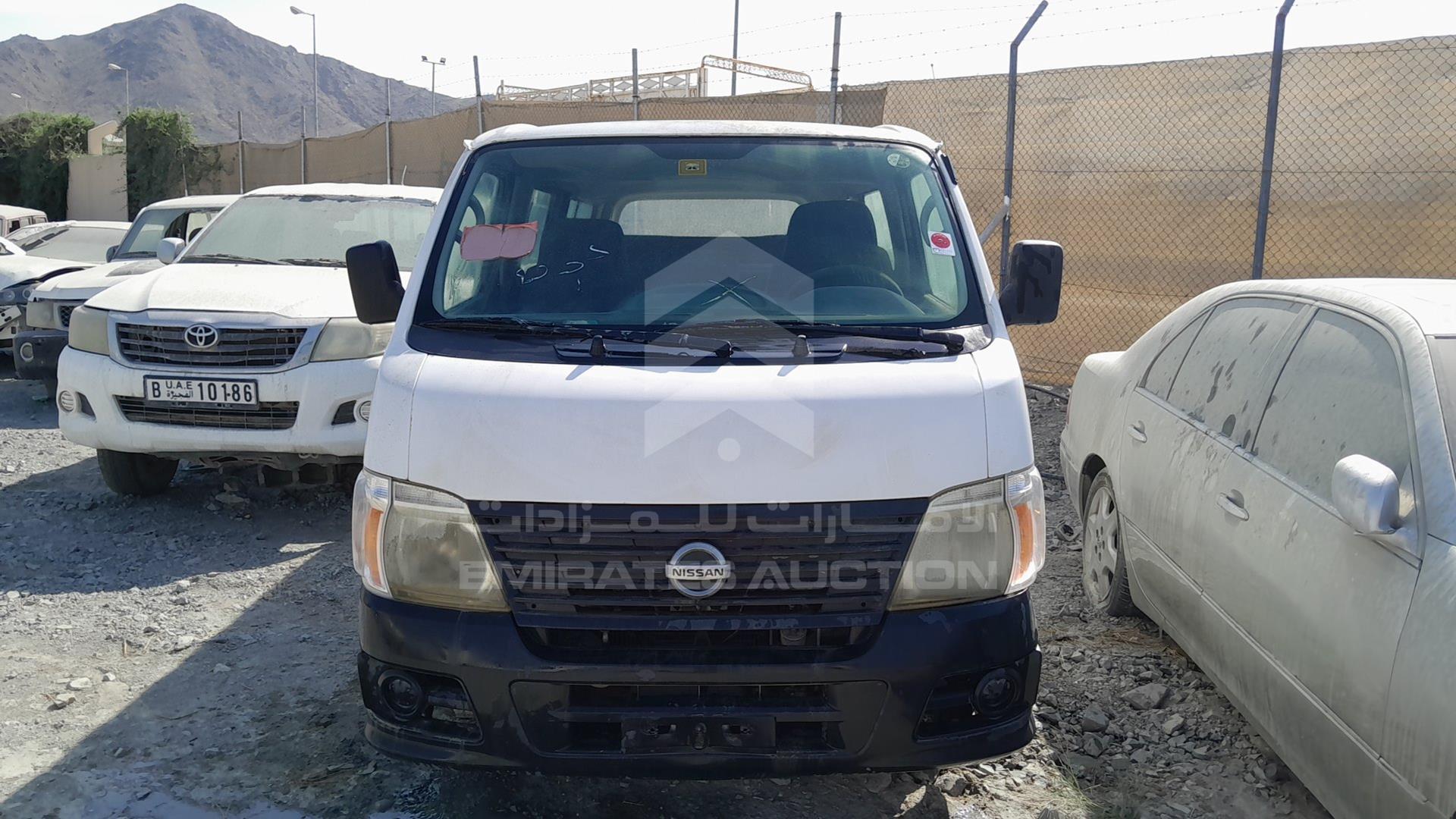 2008 NISSAN URVAN VIN: JN6AE54S08X000370