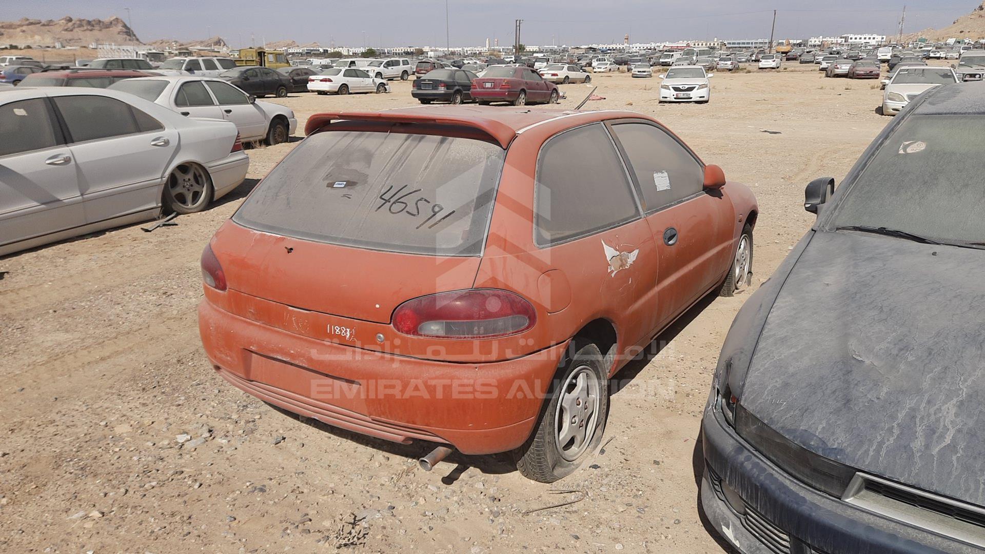 1992 MITSUBISHI --- VIN: DMKCA2ANU01001