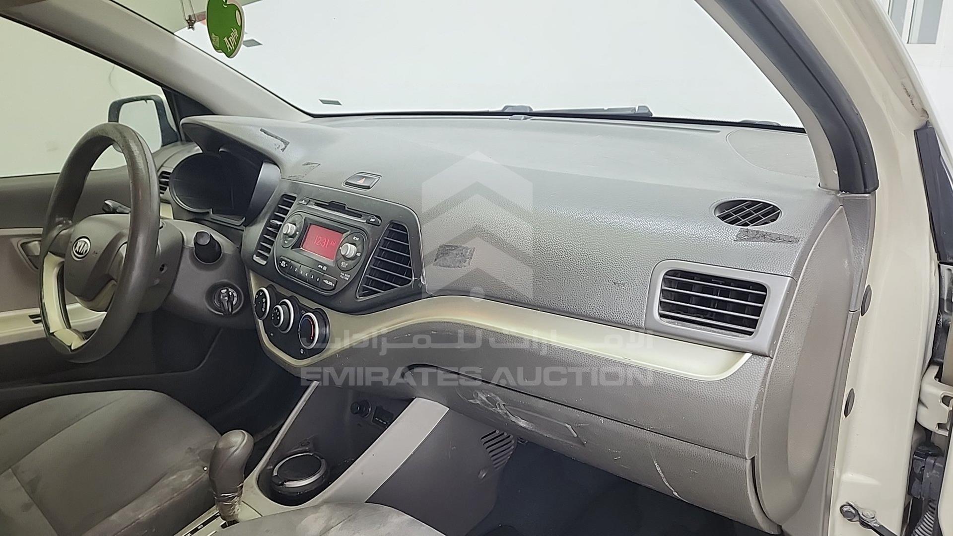 2012 KIA PICANTO VIN: KNABE5125CT100053