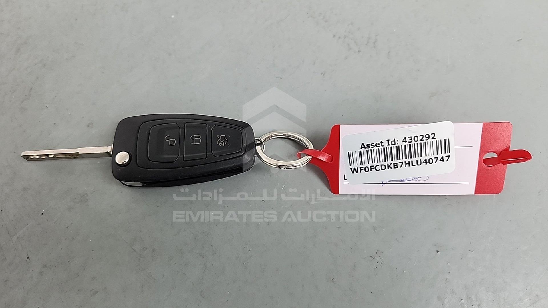 2017 FORD FOCUS VIN: WF0FCDKB7HLU40747