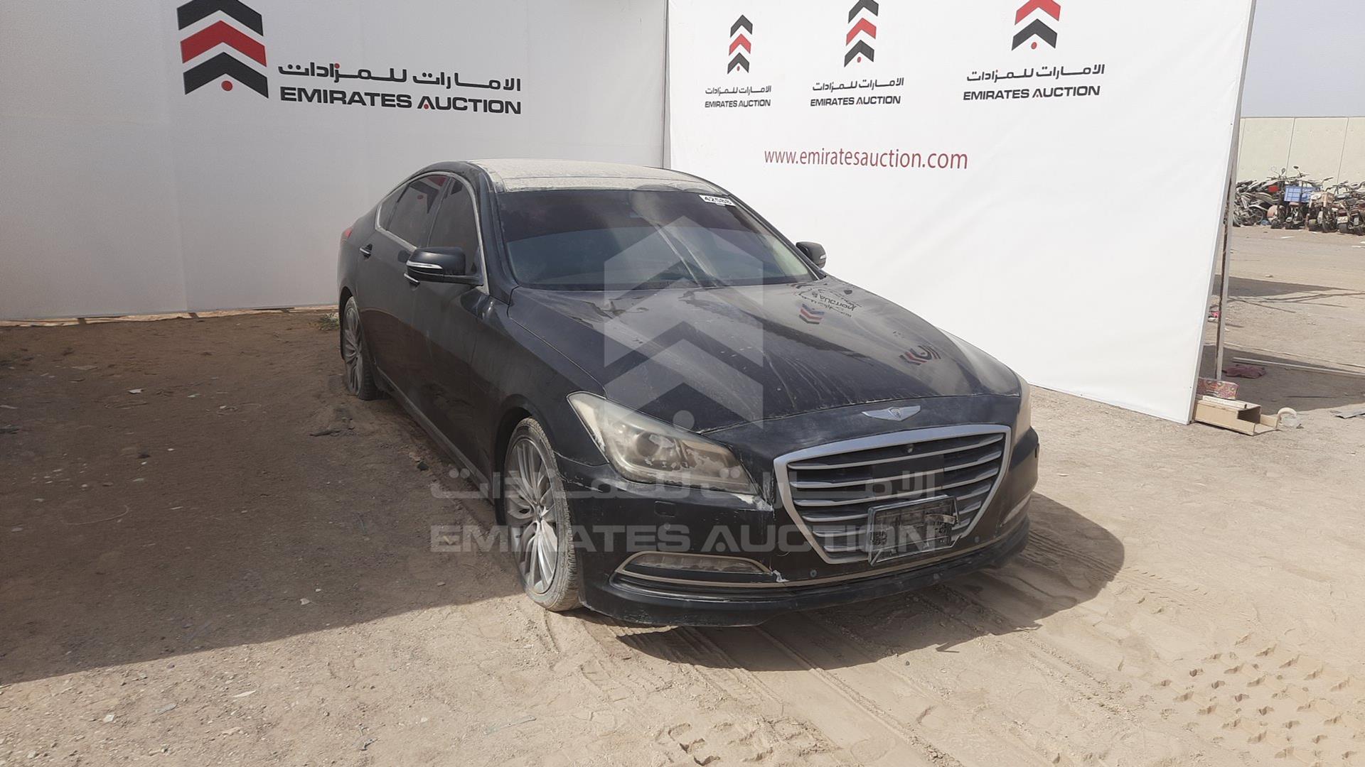 2015 HYUNDAI GENESIS VIN: KMHGN41E9FU060387