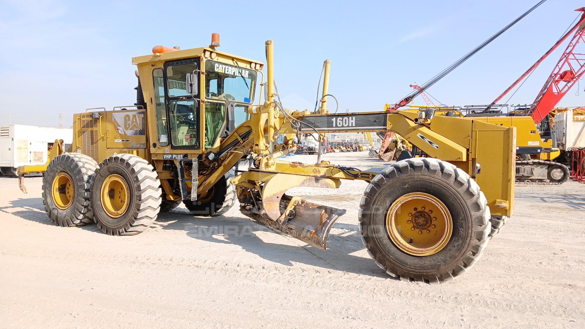 2008 CATERPILLAR 160H VIN: CAT0160HKXZK00386