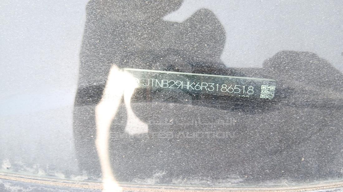 2024 Toyota Camry — VIN on Frame — Photo 3
