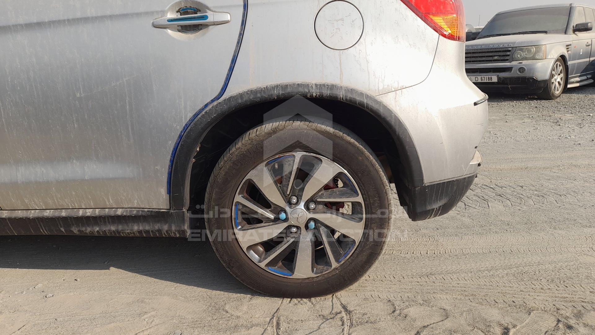 2019 MITSUBISHI ASX VIN: JE4LP21UXKU700275