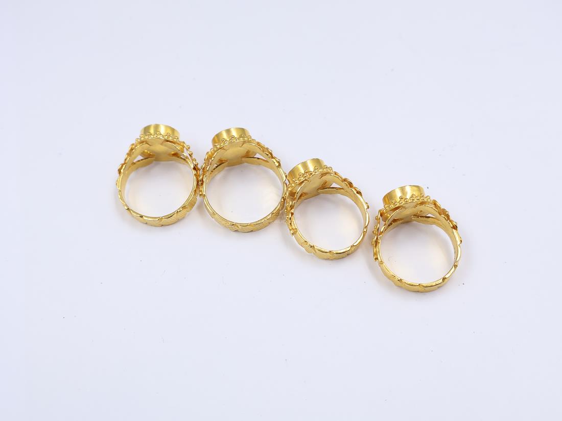 4 Gold Rings for sale in UAE - 529123 | Emirates Auction