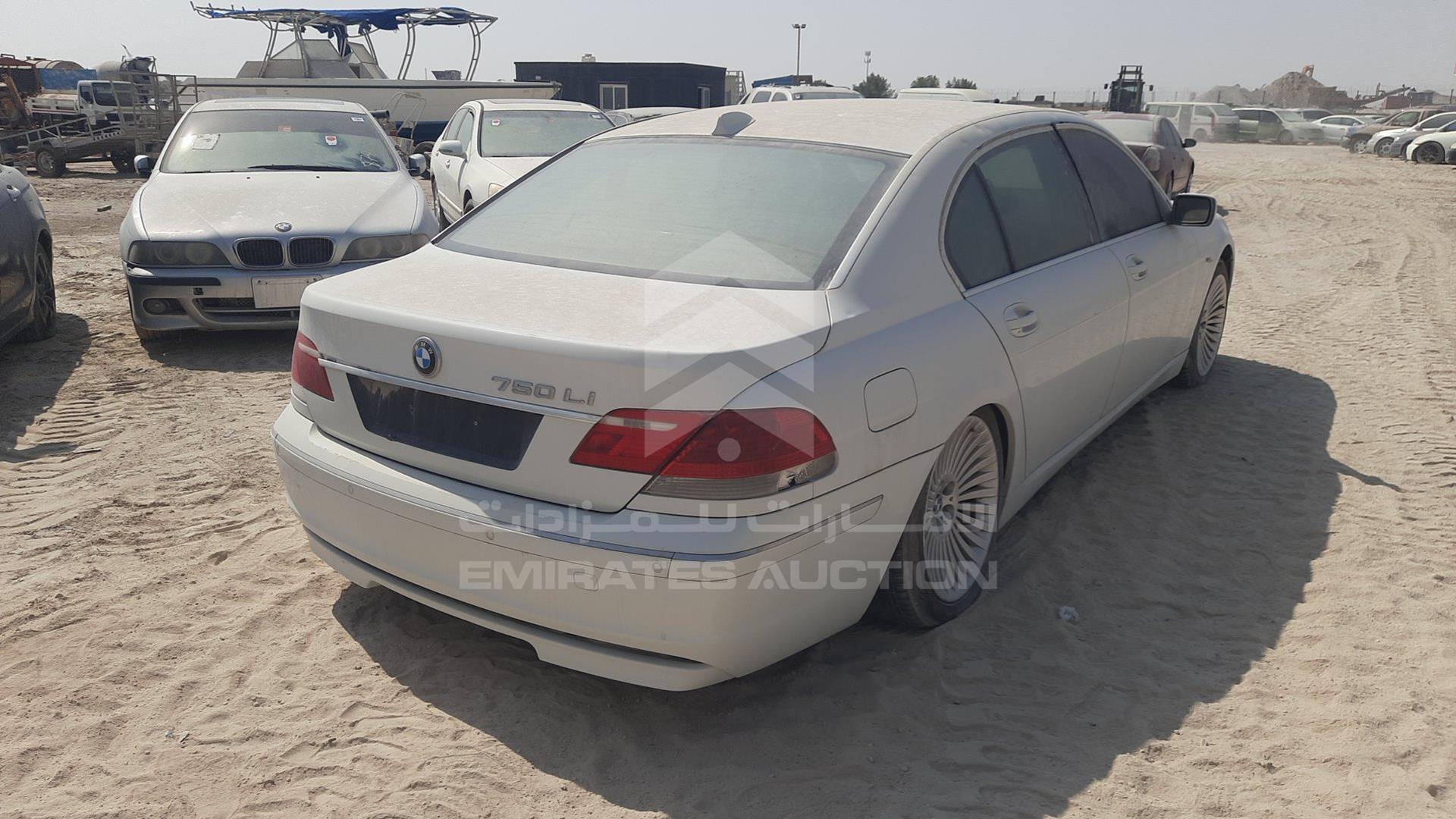 2008 BMW 750LI VIN: WBAHN21068DT95754