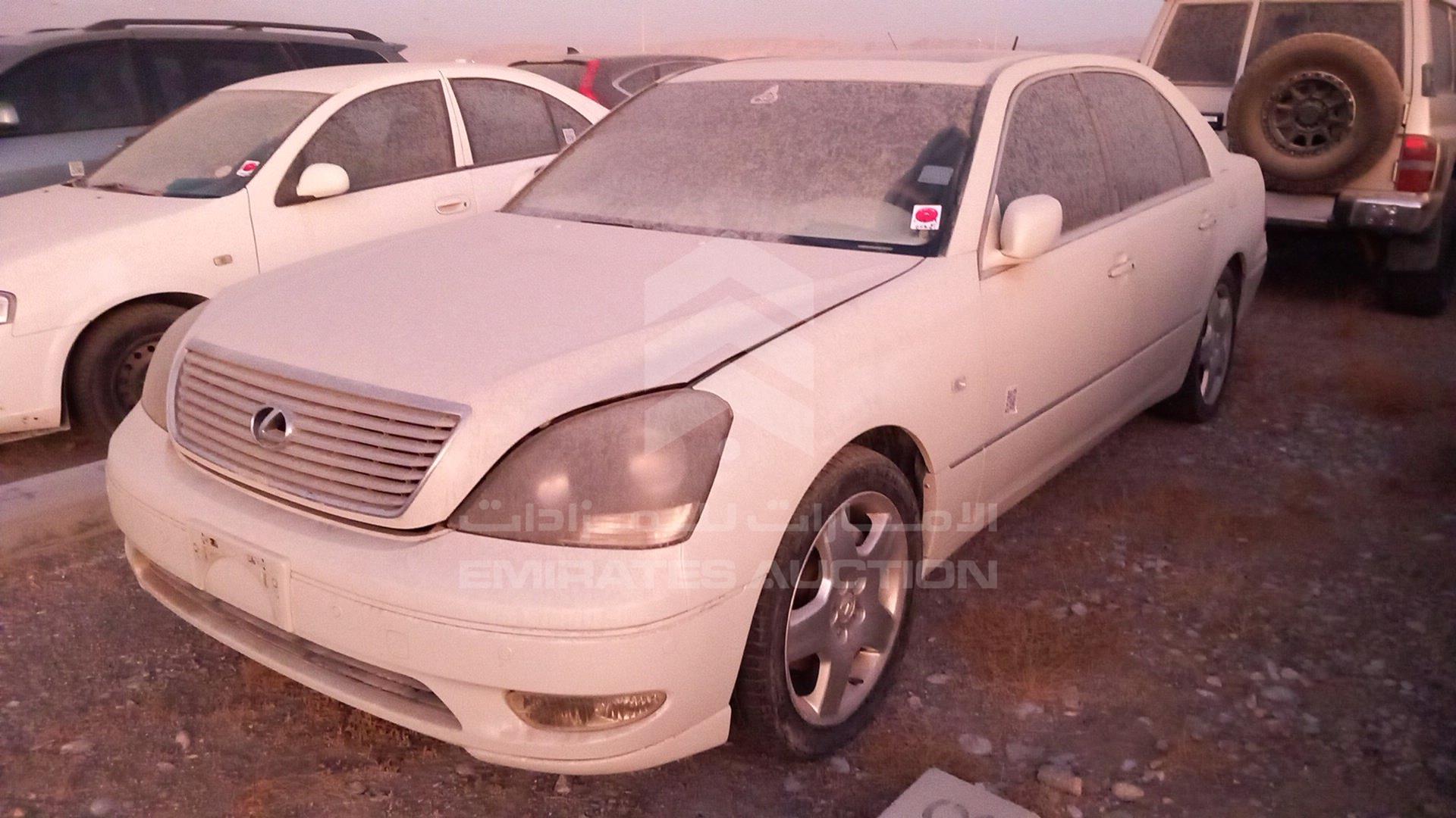 2003 LEXUS LS 430 VIN: JTHBN30F830110801
