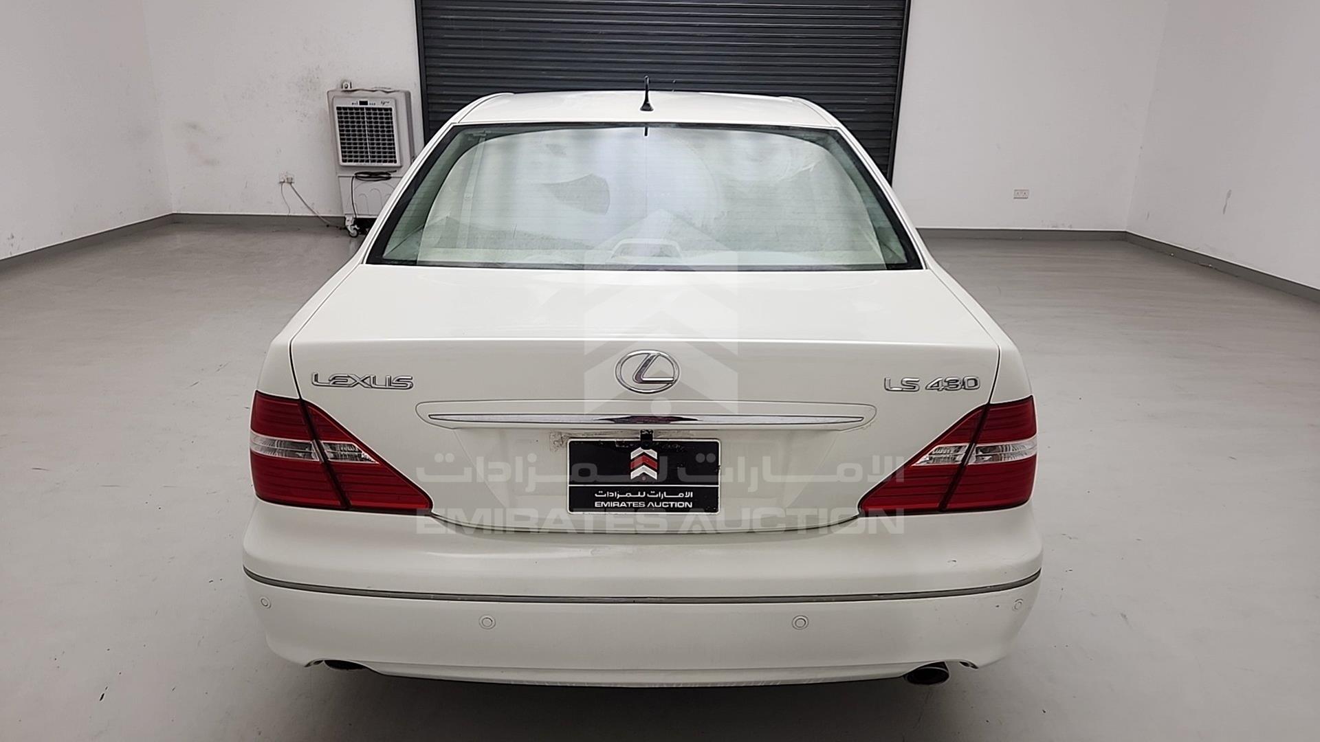 2006 LEXUS LS 430 VIN: JTHBN36F265051260