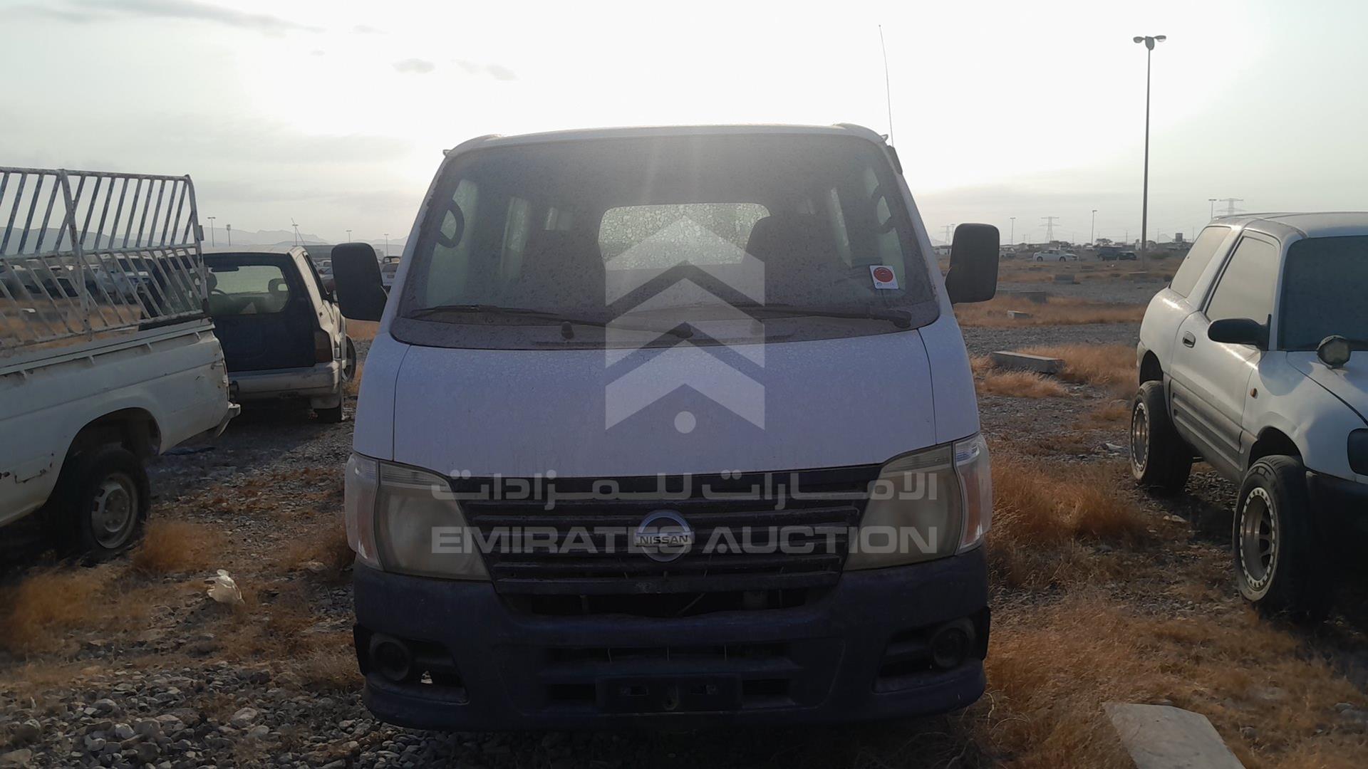 2008 NISSAN URVAN VIN: JN6AE54S88X002741