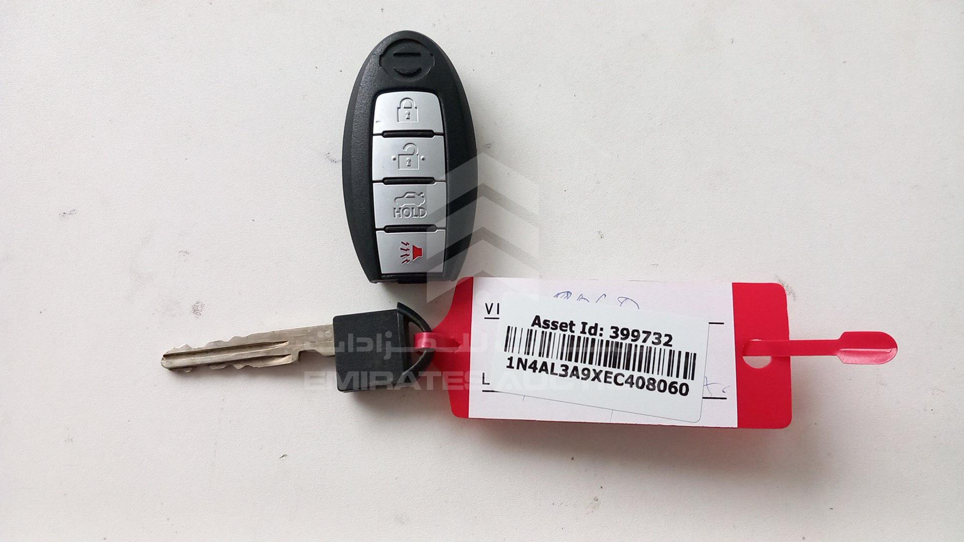 2014 NISSAN ALTIMA VIN: 1N4AL3A9XEC408060