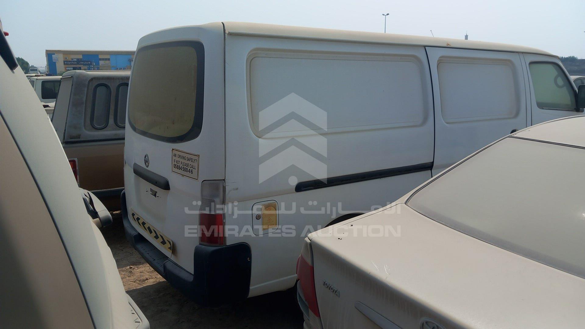 2008 NISSAN URVAN VIN: 1N6AE52S28X101509