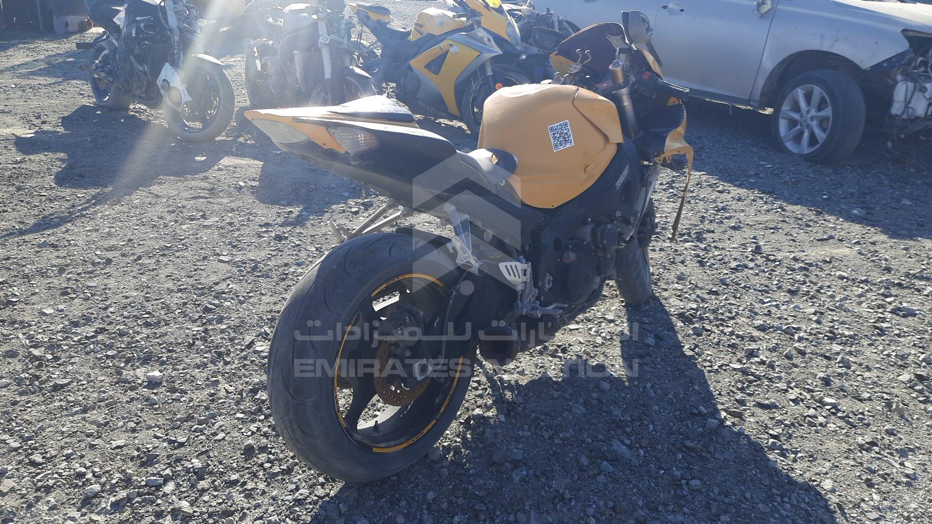 2007 SUZUKI MOTORBIKE VIN: JS1GT77A372108635