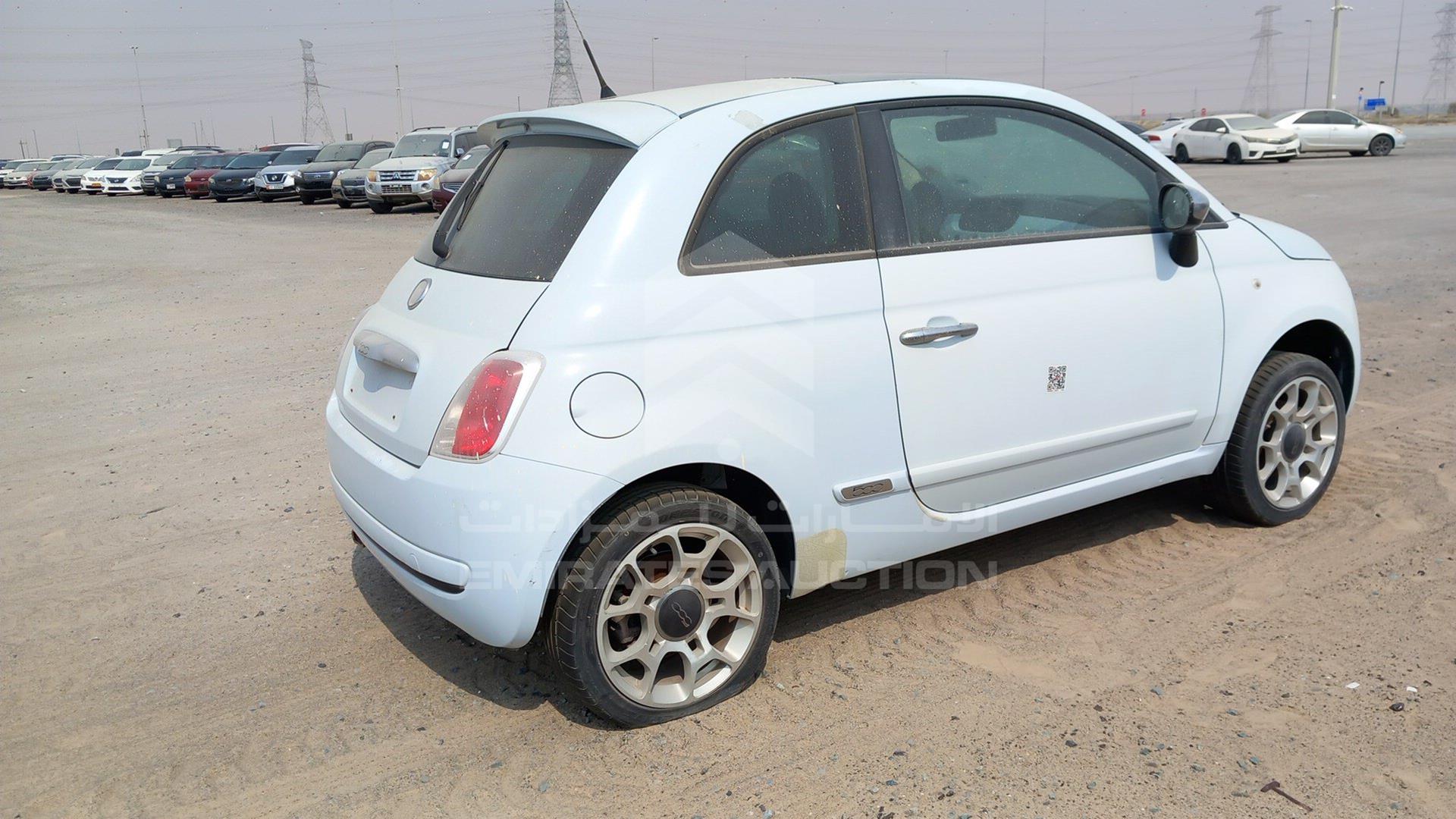 2011 FIAT 500 VIN: ZFAHA3280B0550491