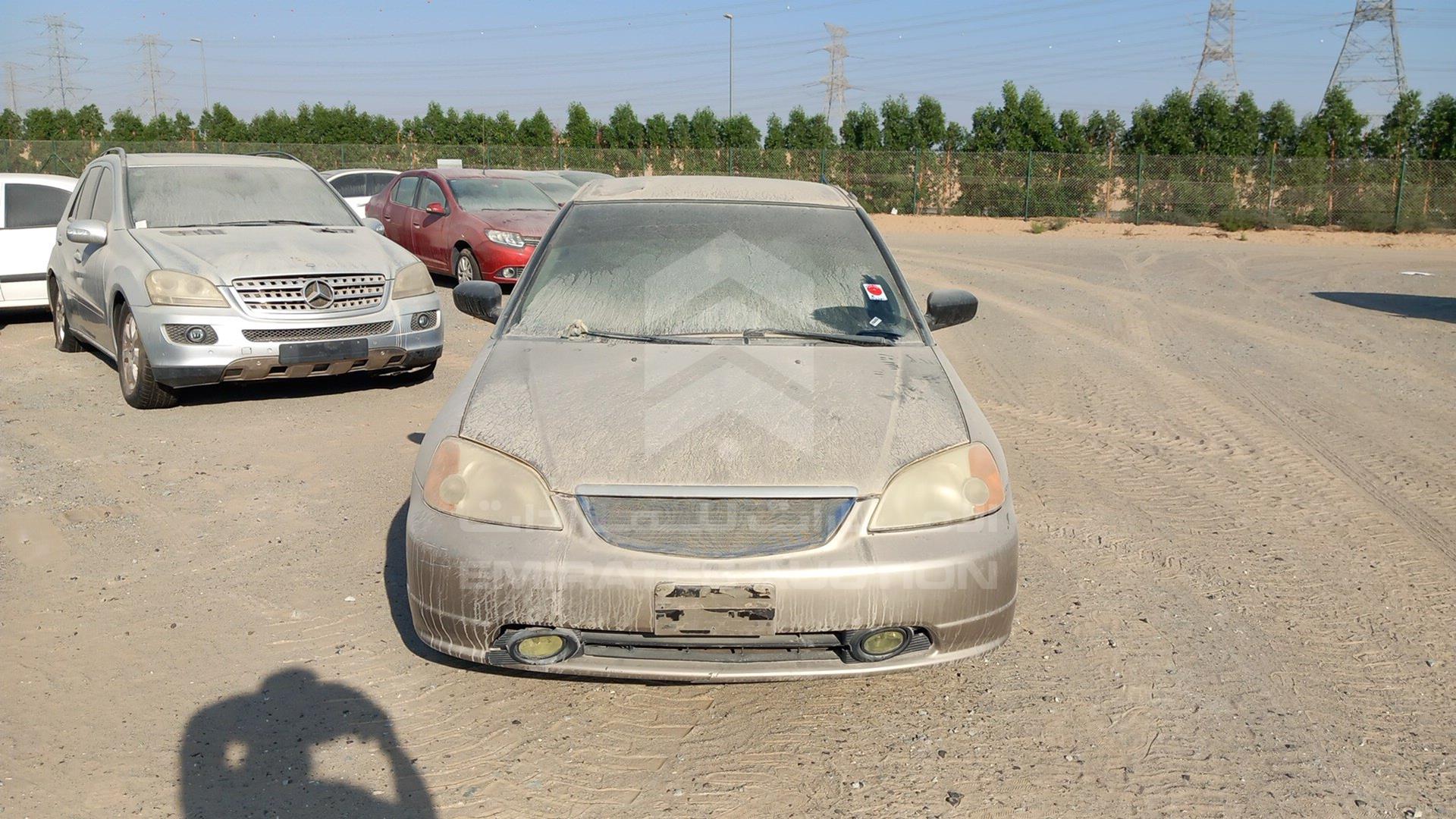2001 HONDA CIVIC VIN: JHMES86301S407952