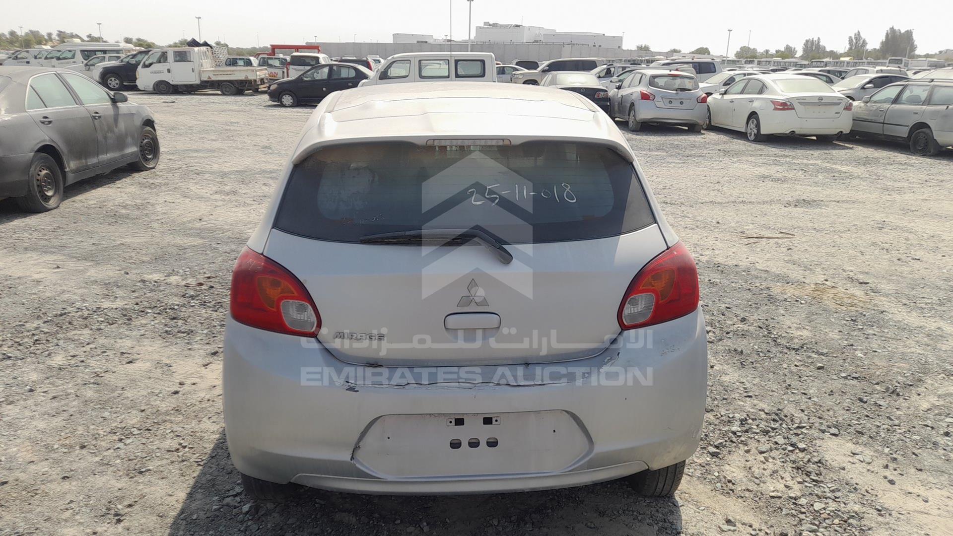 2014 MITSUBISHI MIRAGE VIN: MMBXTA03AEH024356