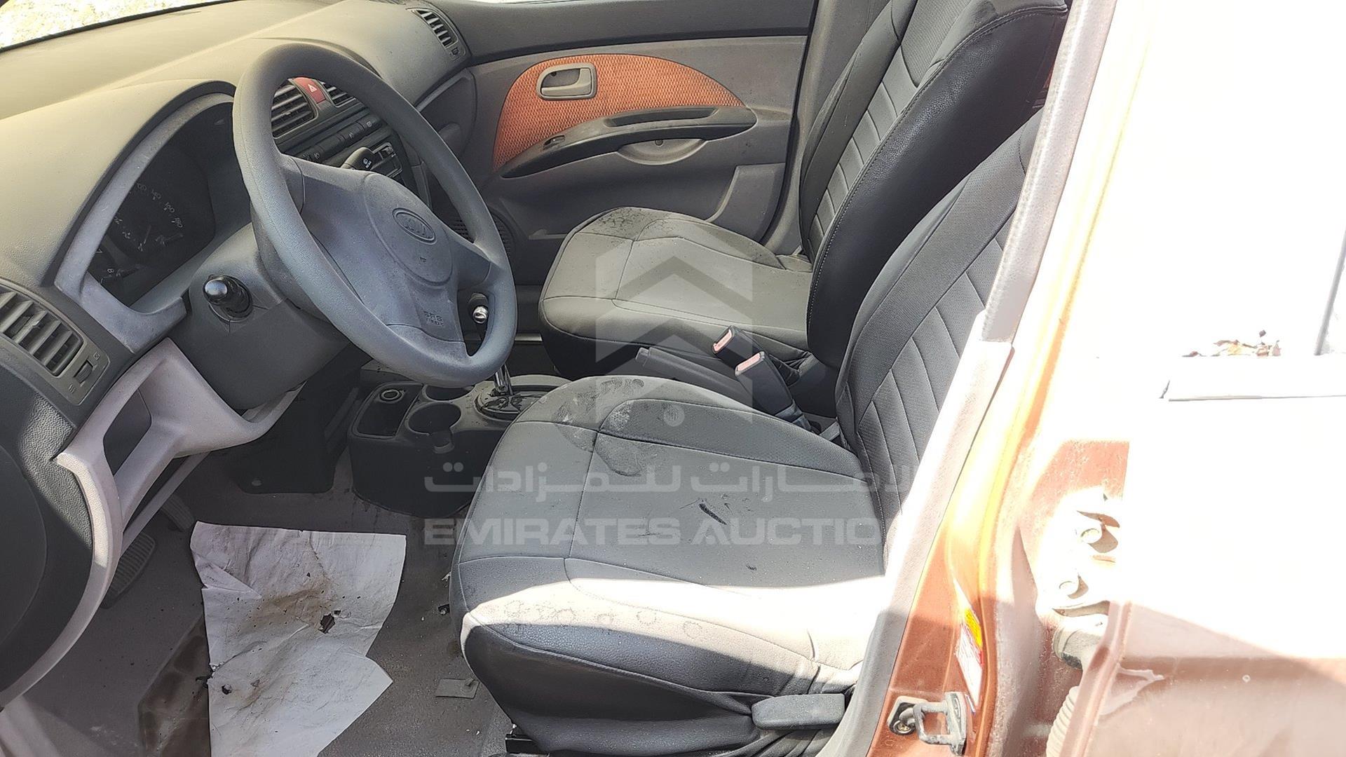 2007 KIA PICANTO VIN: KNABA24327T418118