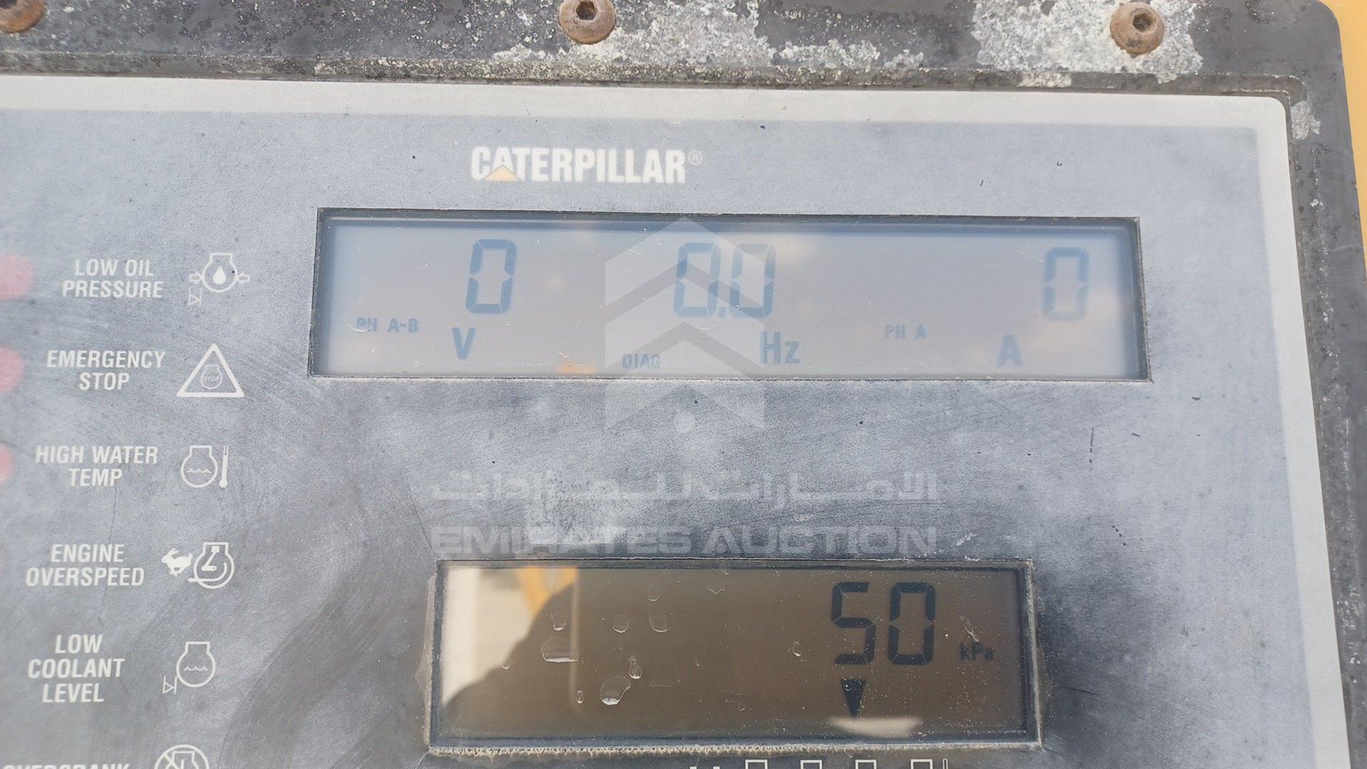 0 GENERATOR CATERPILLAR 500KVA VIN: CAT00000HC1G00768