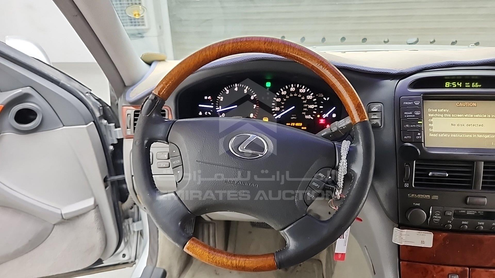 2005 LEXUS LS 430 VIN: JTHBN36F455026763