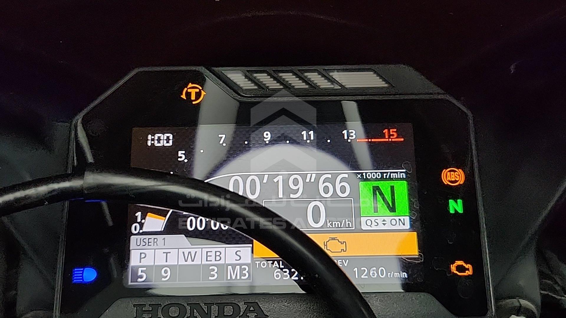 2019 HONDA CBR VIN: JH2SC77G2KK200002
