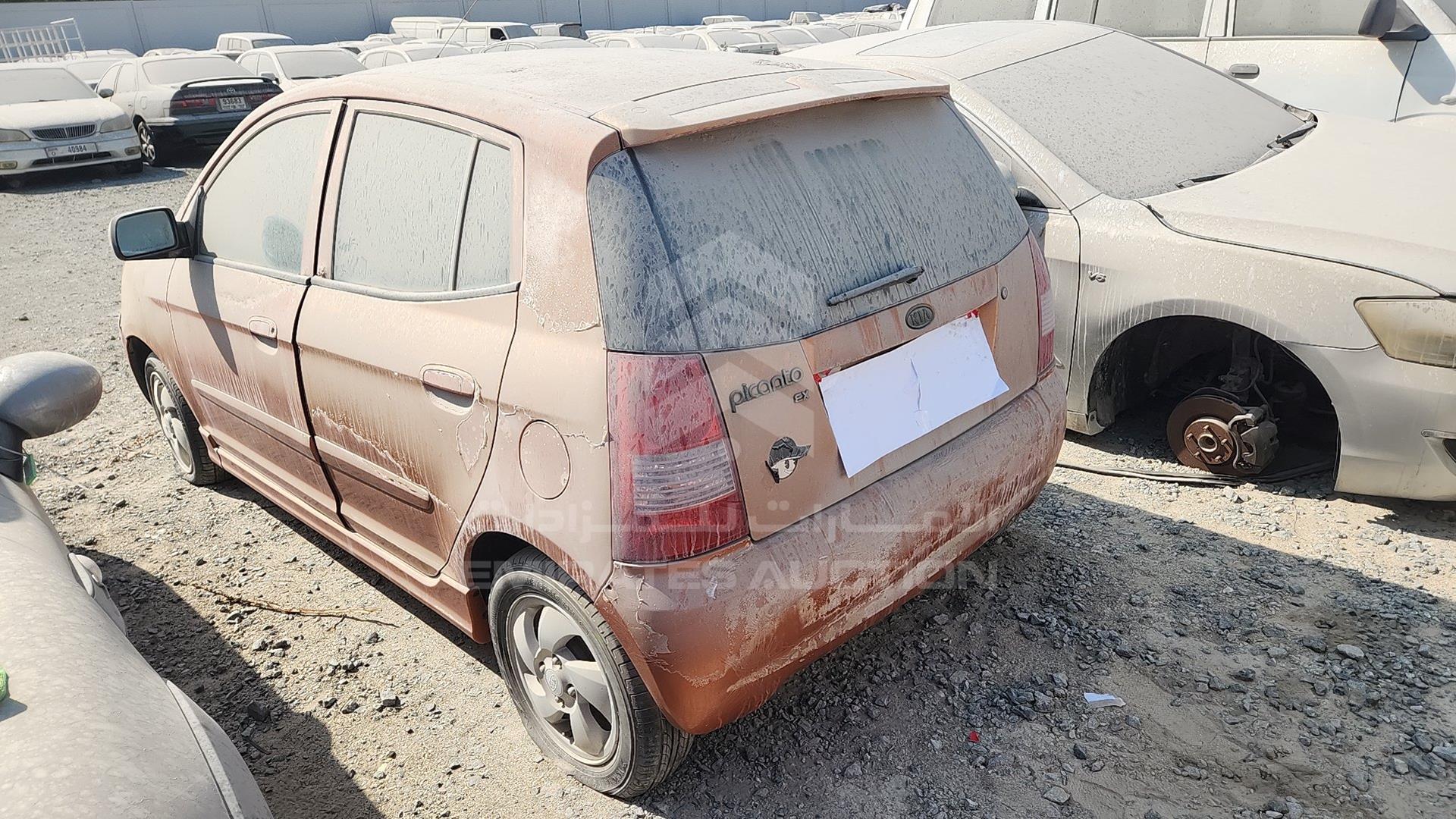2007 KIA PICANTO VIN: KNABA24327T418118