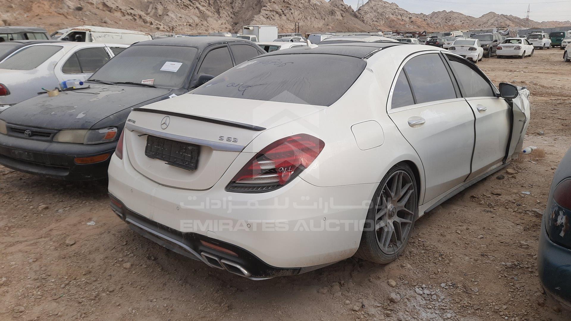 0 MERCEDES S 63 VIN: WDDUG8CB5FA188872