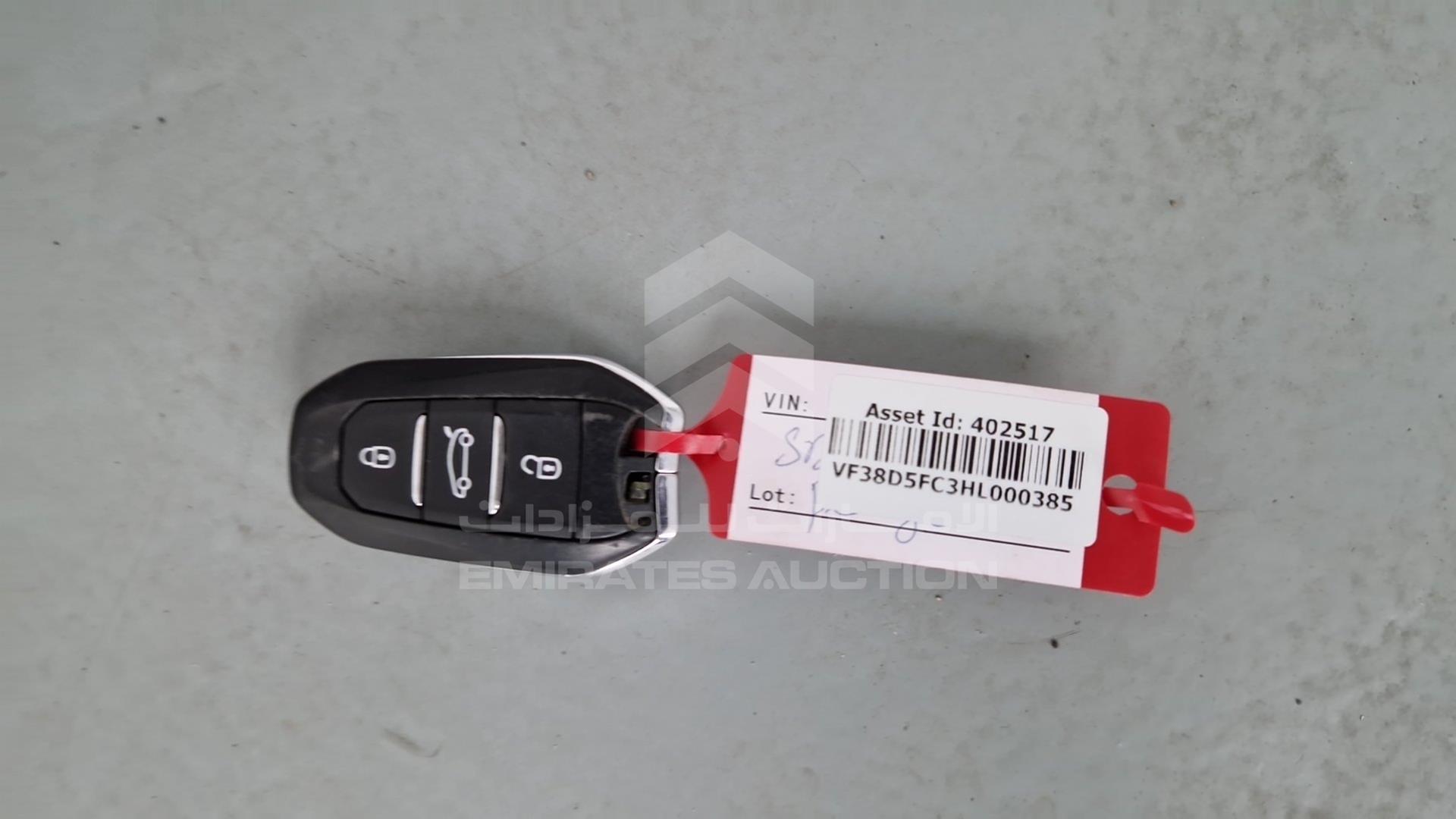 2017 PEUGEOT 508 VIN: VF38D5FC3HL000385