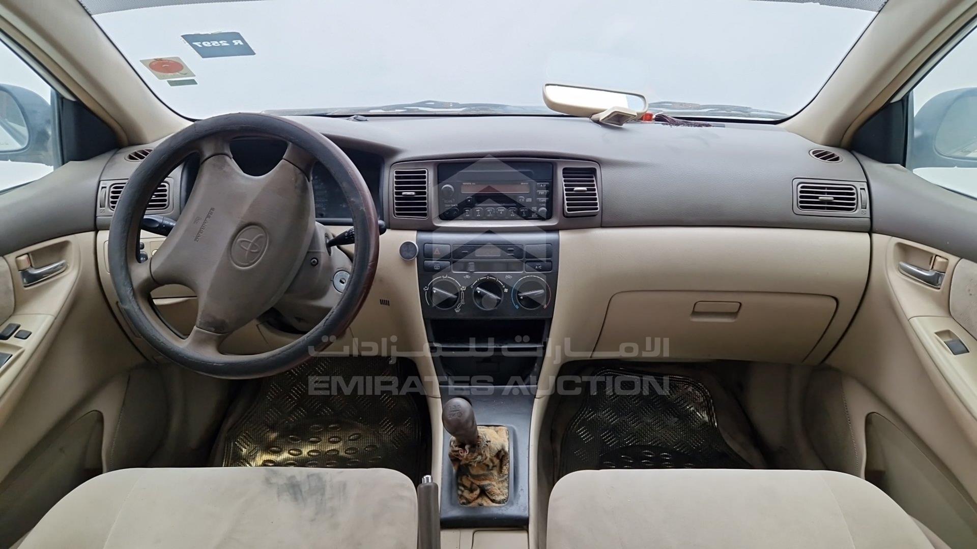 2003 TOYOTA COROLLA VIN: JTDER23E330106252