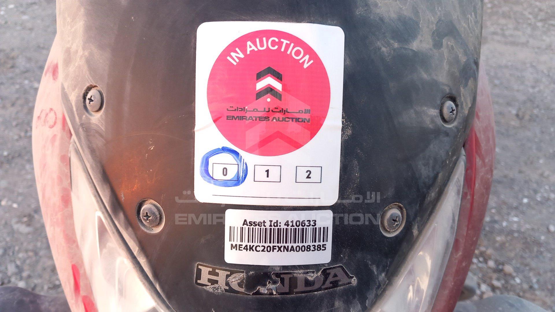 2022 HONDA UNICORN VIN: ME4KC20FXNA008385