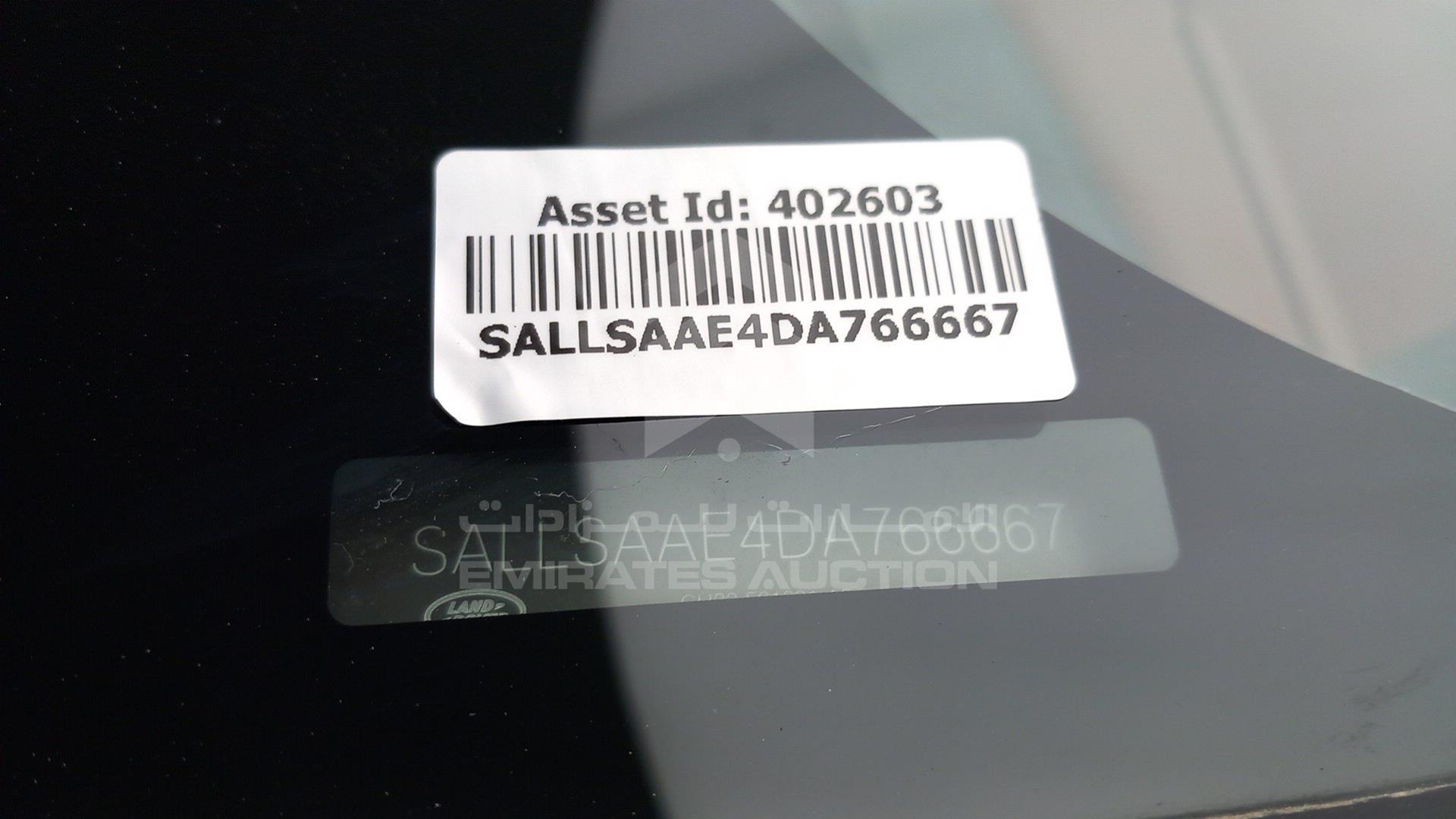 2013 RANGE ROVER SPORT VIN: SALLSAAE4DA766667