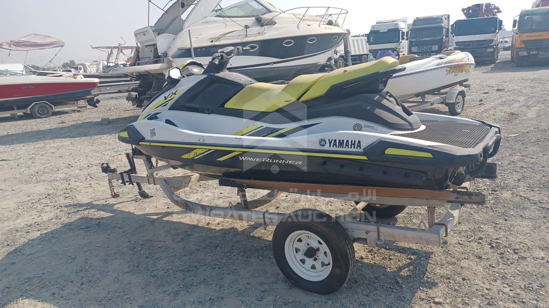2021 JET SKI + TROLLEY --- VIN: YAMA1388F121