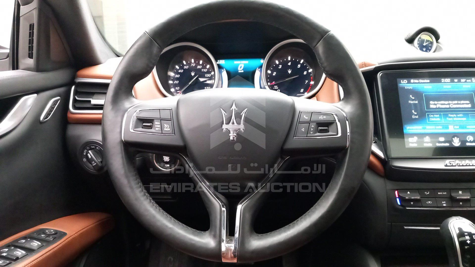 2017 MASERATI GHIBLI VIN: ZAM57XSL9H1226461