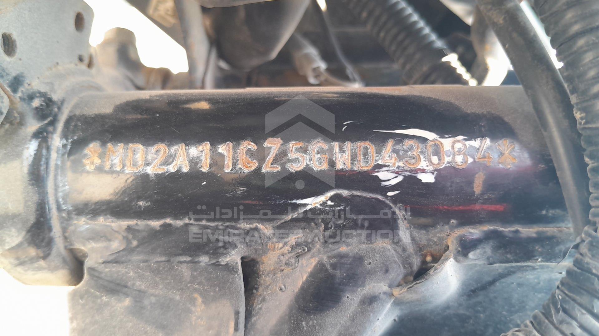 2016 BAJAJ PULSAR 150 VIN: MD2A11CZ5GWD43084