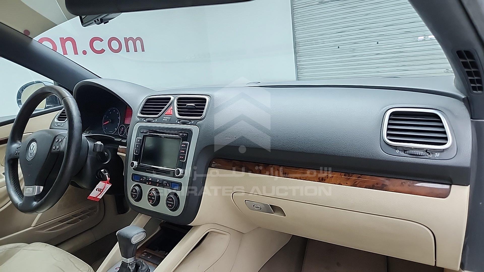 2008 VOLKSWAGEN EOS VIN: WVWAR21F78V000259