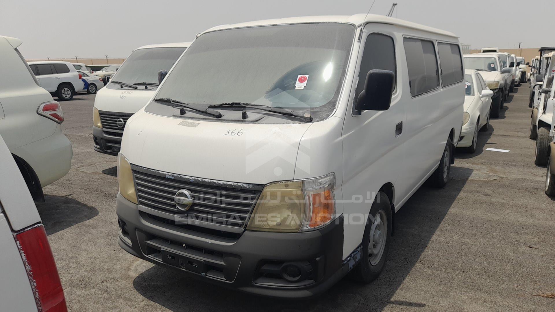 2007 NISSAN URVAN VIN: JN6FE54S37X435419