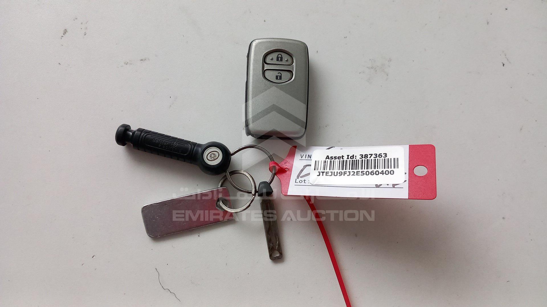 2014 TOYOTA PRADO VIN: JTEJU9FJ2E5060400