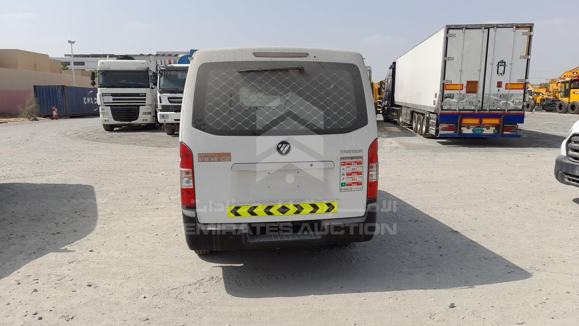 2019 FOTON BJ5039-C5 VIN: LVAC2ZWBXKS220345