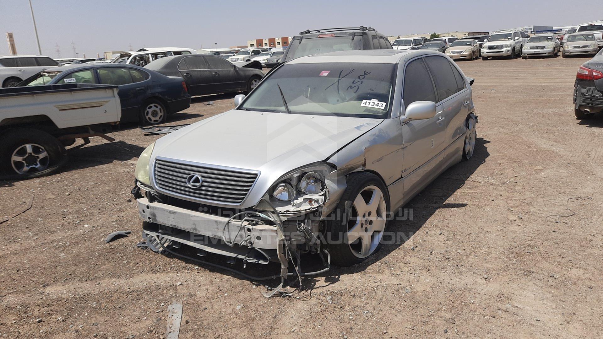 2001 LEXUS LS 430 VIN: JTHBN30F410009056