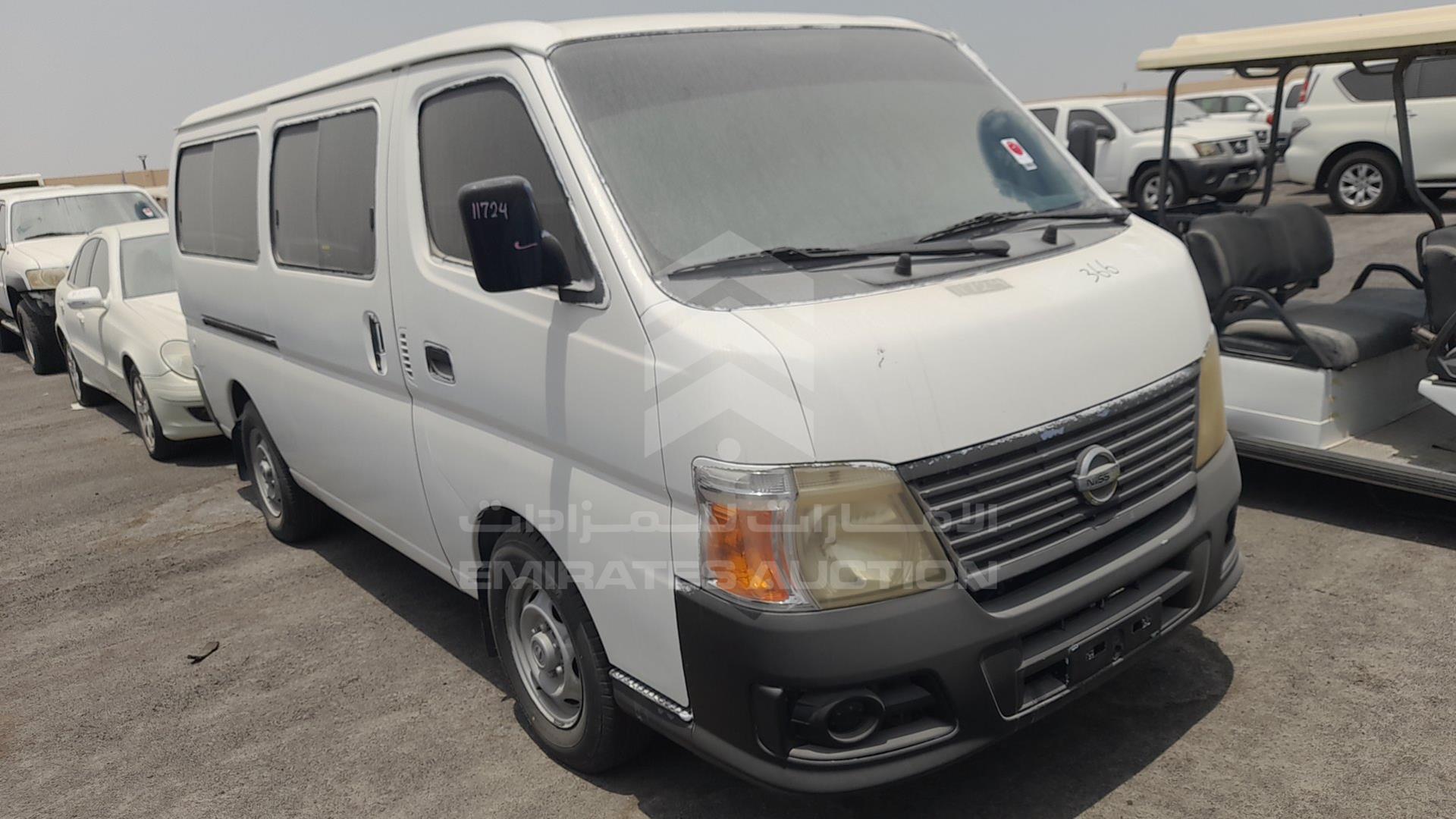 2007 NISSAN URVAN VIN: JN6FE54S37X435419