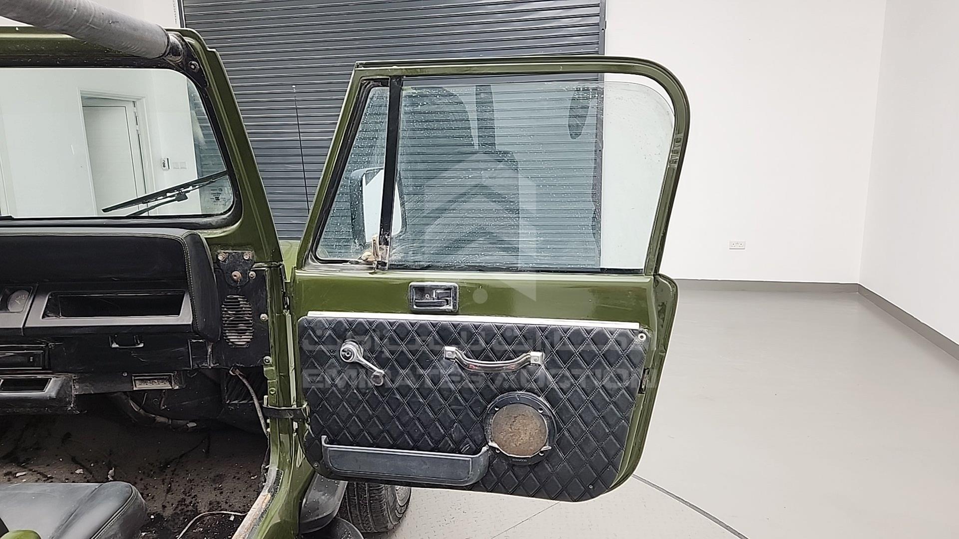 1991 JEEP WRANGLER / VIN: 2J4FY39V9MJ142841
