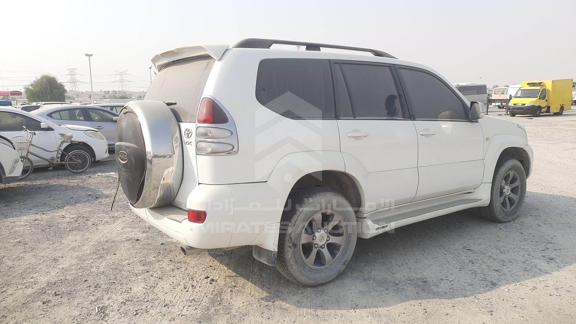 2008 TOYOTA PRADO VIN: JTEBU25J485125832
