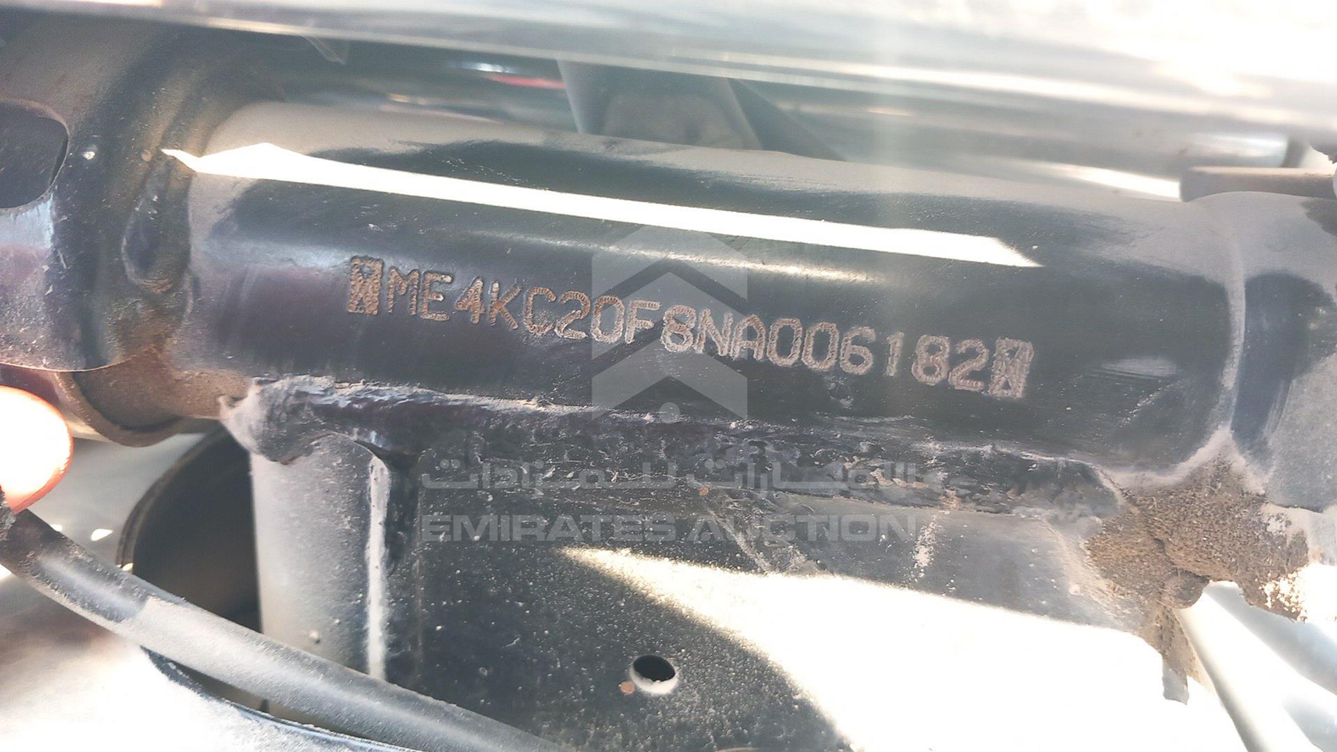 2022 HONDA UNICORN VIN: ME4KC20F8NA006182