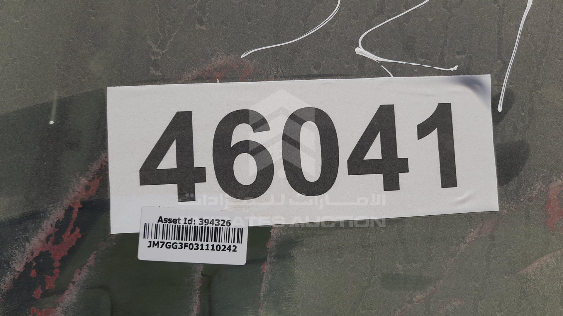 2003 MAZDA 6 VIN: JM7GG32F031110242