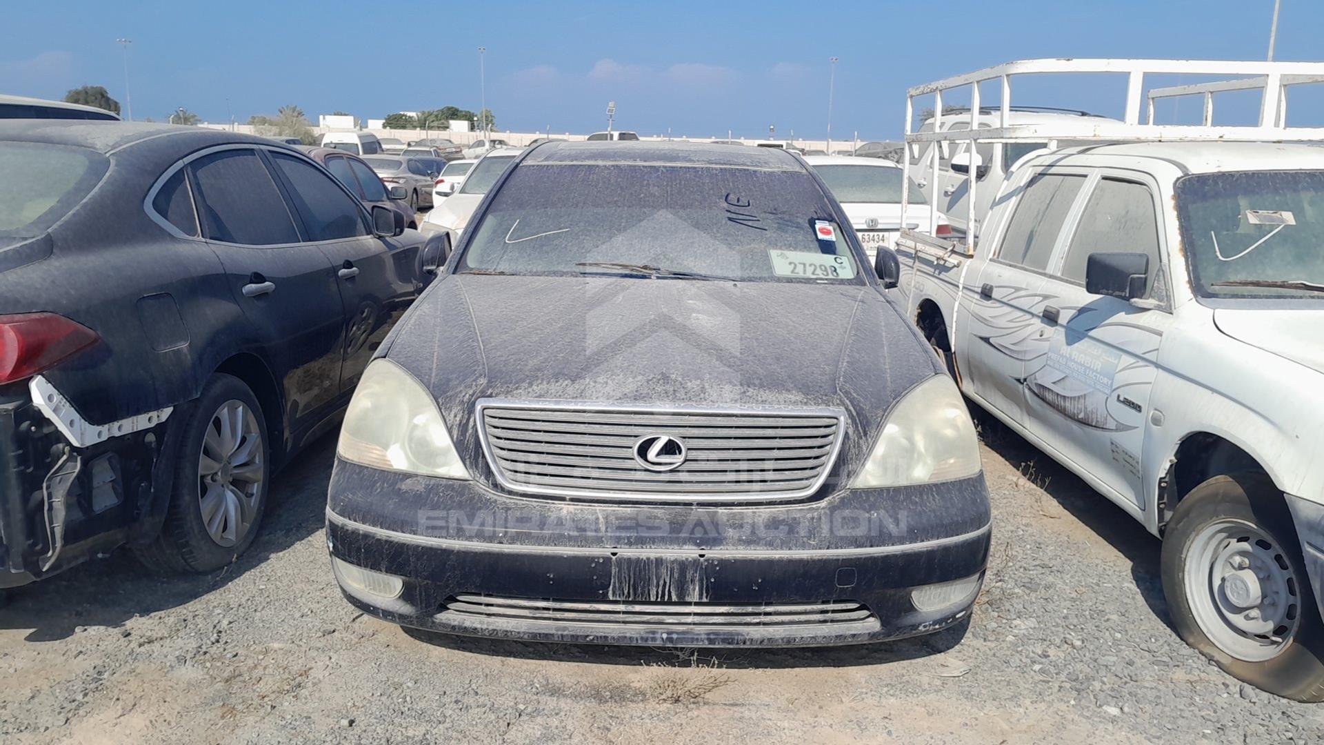 2001 LEXUS LS 430 VIN: JTHBN30F710037918