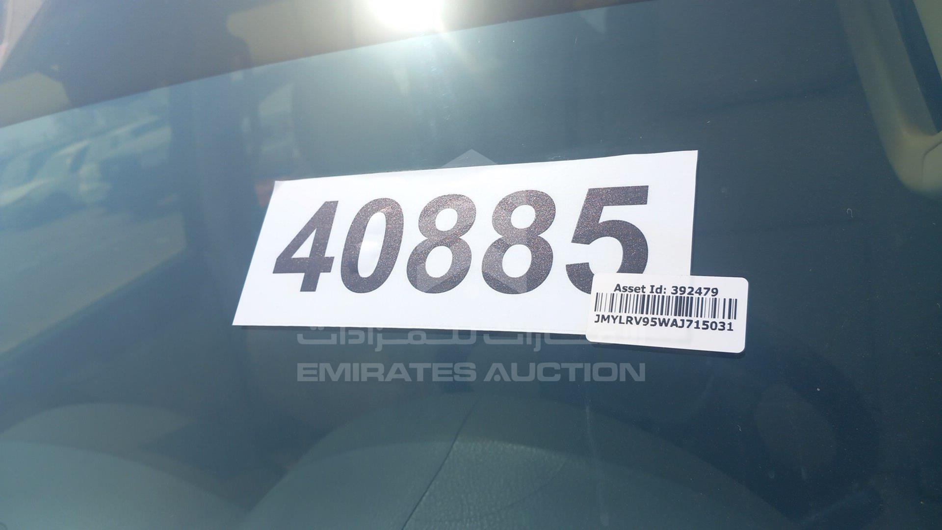 2010 MITSUBISHI PAJERO VIN: JMYLRV95WAJ715031