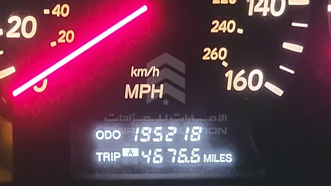 2001 Lexus LS 430 — Odometer Reading — Photo 2