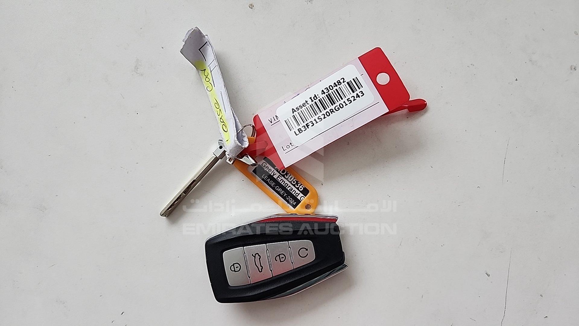 2024 GEELY EMGRAND VIN: LB3F31S20RG015243