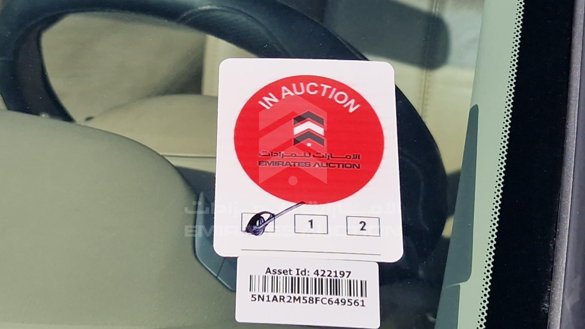2015 NISSAN PATHFINDER VIN: 5N1AR2M58FC649561