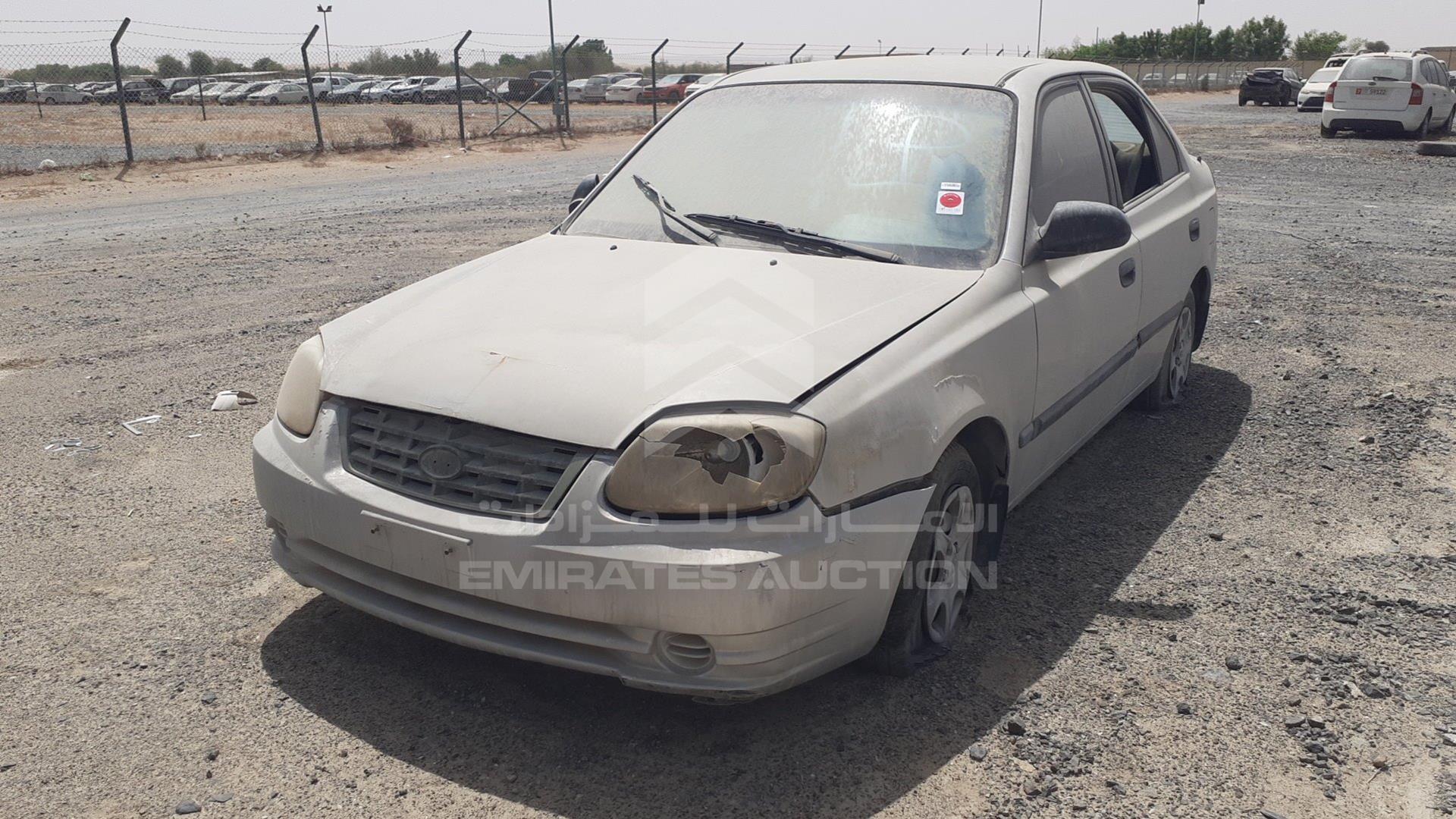 2005 HYUNDAI ACCENT VIN: KMHCG41G15U618273